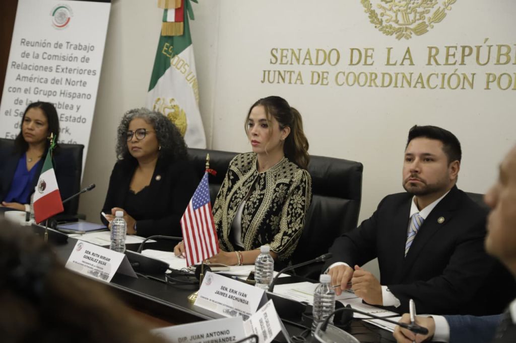 RUTH GONZÁLEZ PLANTEA NUEVA ETAPA DE COOPERACIÓN ENTRE MÉXICO Y NUEVA YORK