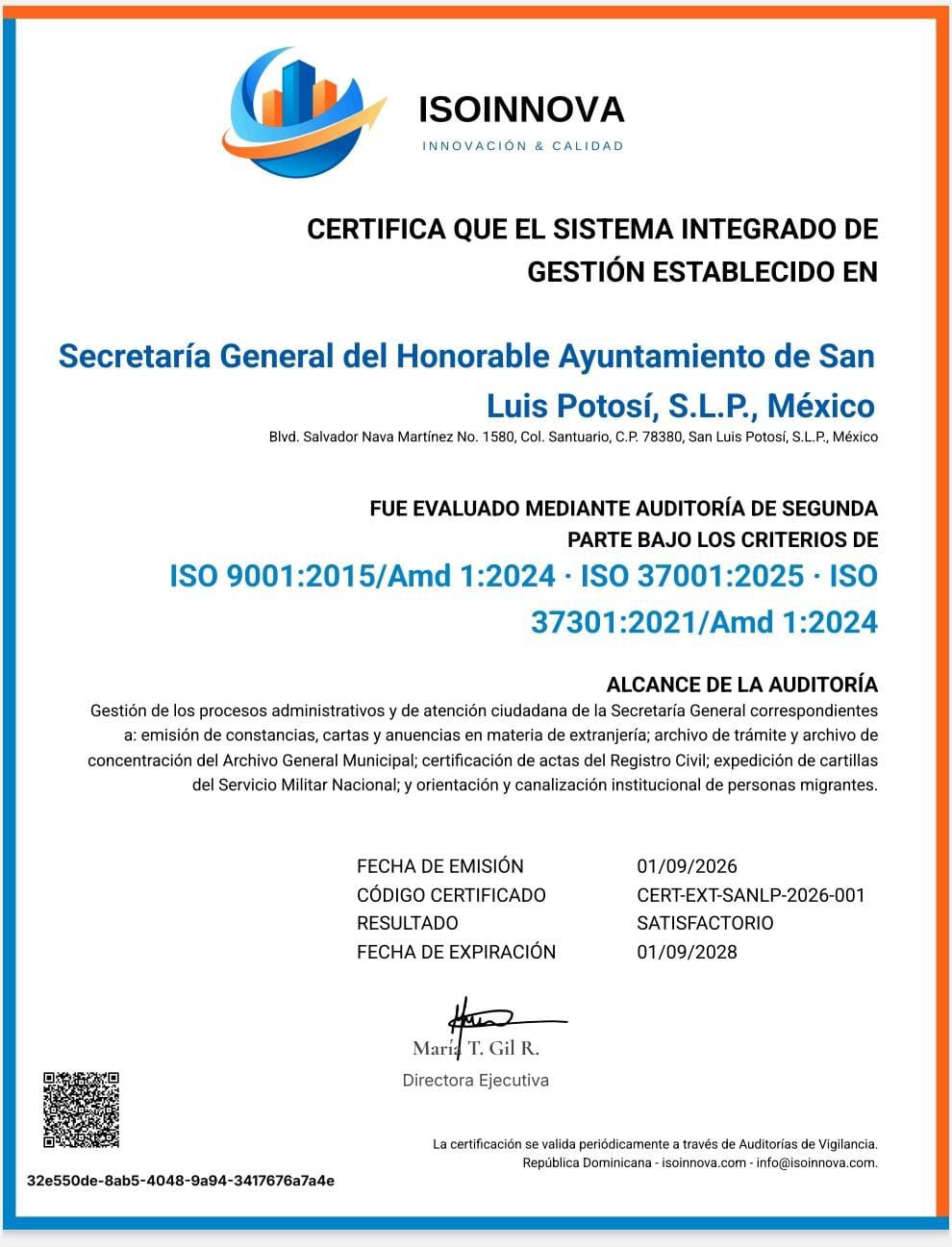 Sistema de Gestión del Gobierno de la Capital, único en México con certificaciones en tres normas&nbsp;internacionales