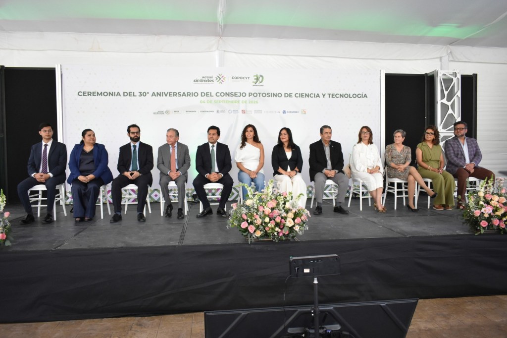 COPOCYT CELEBRA 30 AÑOS ACERCANDO LA CIENCIA Y LA INNOVACIÓN AL DESARROLLO DE SAN LUIS&nbsp;POTOSÍ