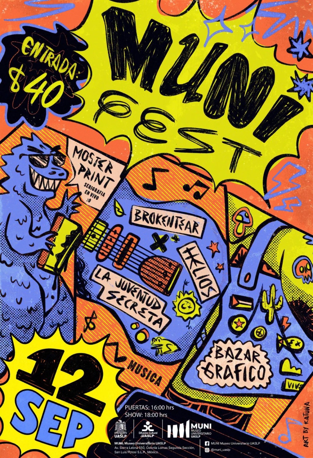 Música y arte emergente se encuentran en la primera edición de&nbsp;MUNIFEST