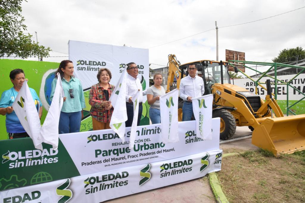 ALCALDE JUAN MANUEL NAVARRO LLEVA TRANSFORMACIÓN URBANA A LA COLONIA PRADERAS DEL&nbsp;MAUREL