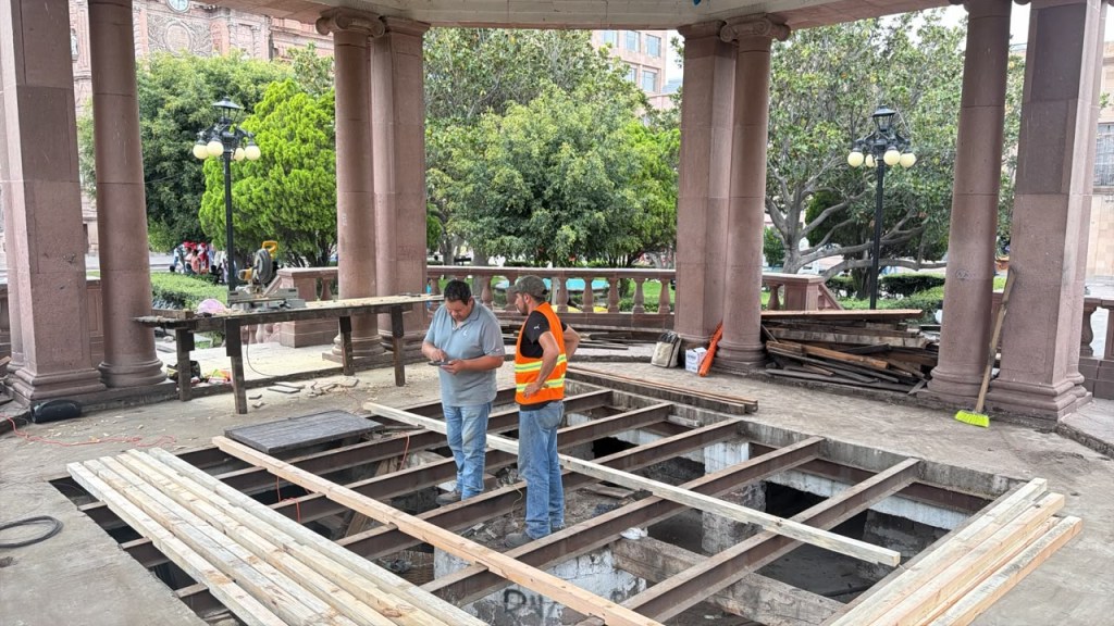 Gobierno de la Capital renueva el Kiosco de Plaza de Armas y preserva su valor&nbsp;histórico