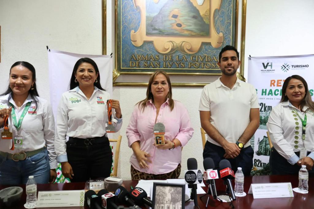 PRESENTAN EL RETO 3 HACIENDAS EN VILLA HIDALGO PARA IMPULSAR EL TURISMO DEPORTIVO Y RECREATIVO EN EL ALTIPLANO&nbsp;POTOSINO
