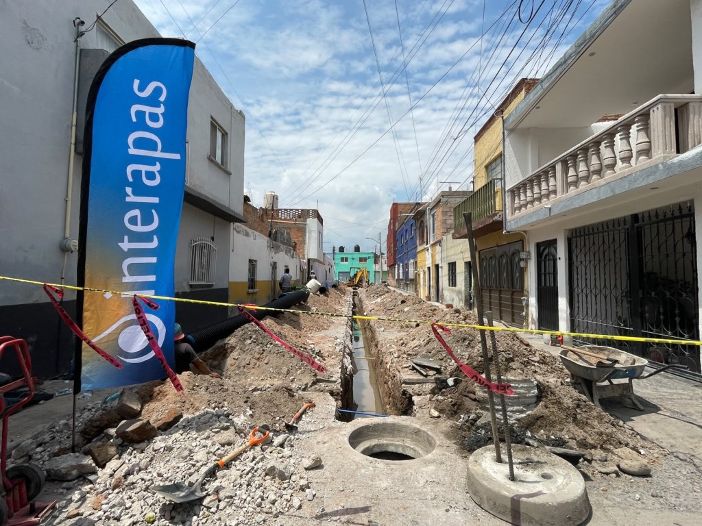 Nueva rehabilitación de drenaje de Interapas en el barrio de San&nbsp;Miguelito