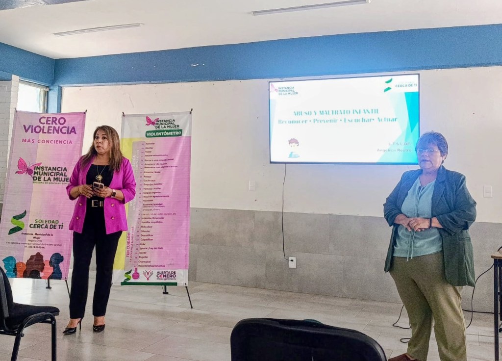 SOLEDAD FORTALECE LA PREVENCIÓN DEL MALTRATO Y ABUSO INFANTIL DESDE LAS ESCUELAS