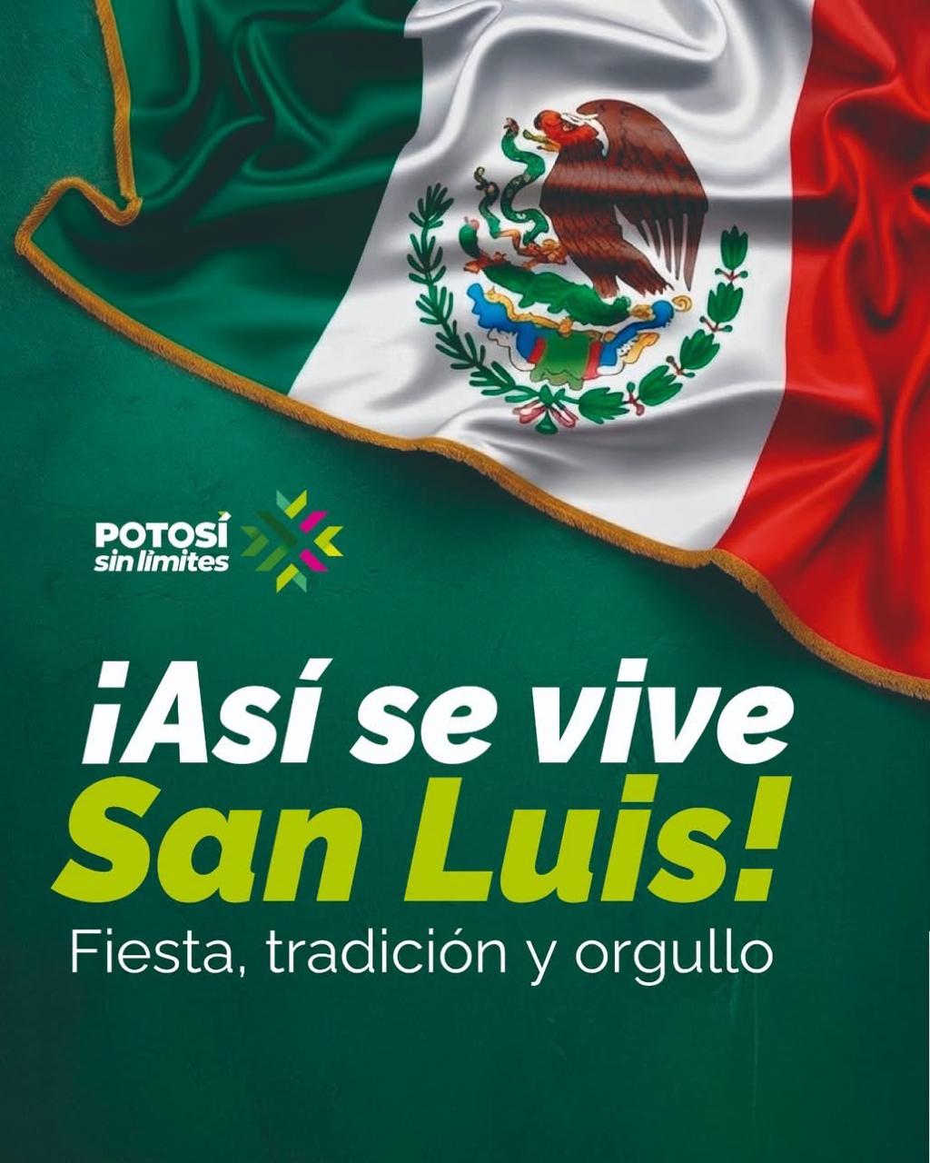 RICARDO GALLARDO INVITA A LAS FAMILIAS POTOSINAS A VIVIR UNA SEMANA MUY&nbsp;MEXICANA