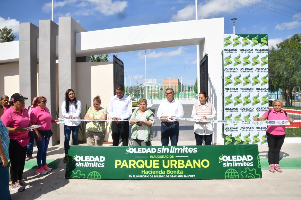 ENTREGA JUAN MANUEL NAVARRO NUEVO ESPACIO DEPORTIVO Y RECREATIVO EN COL. HACIENDA&nbsp;BONITA
