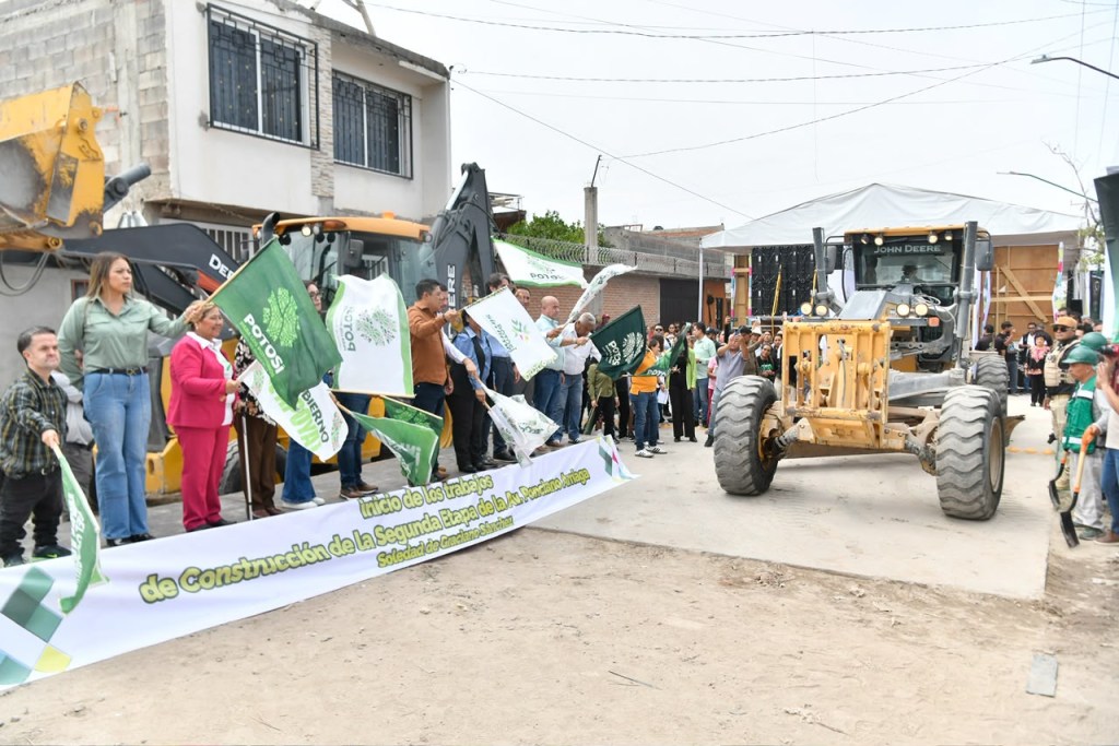 EL GOBERNADOR RICARDO GALLARDO ENTREGA NUEVA VIALIDAD Y DA CONTINUIDAD A OBRAS EN&nbsp;SOLEDAD