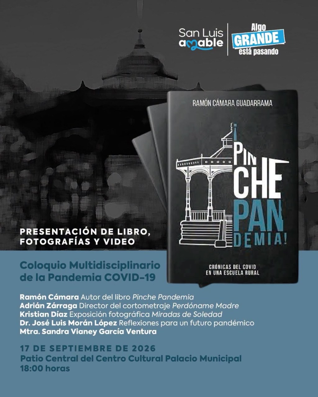 Invitan al Coloquio Multidisciplinario de la Pandemia COVID-19 en San Luis&nbsp;Capital