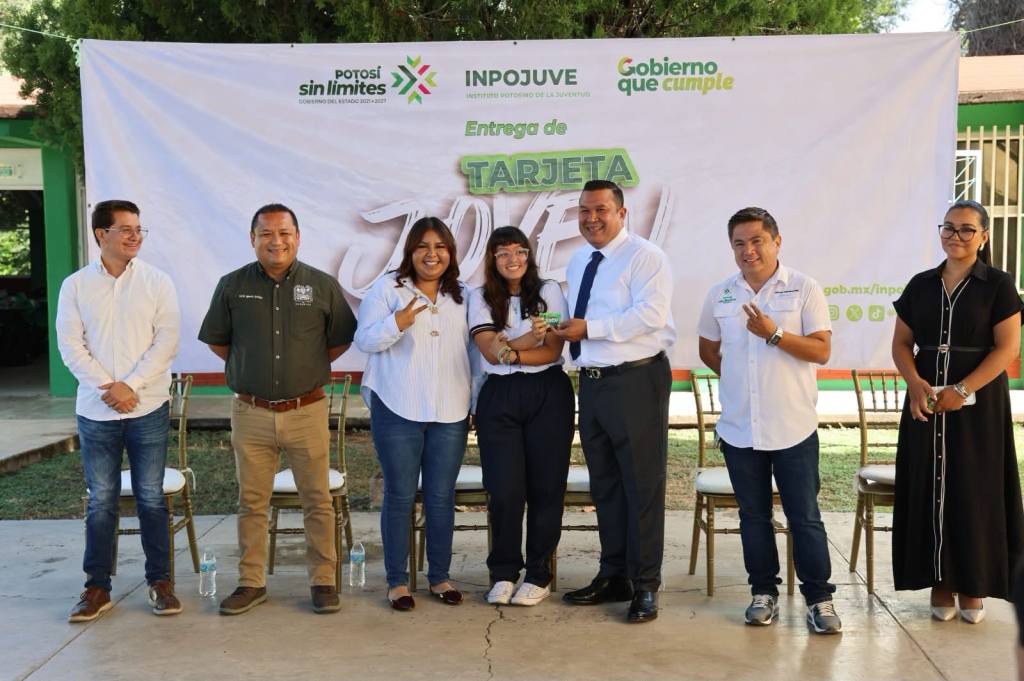 MÁS DE 350 JÓVENES DE RIOVERDE RECIBEN BENEFICIOS CON TARJETA&nbsp;JOVEN