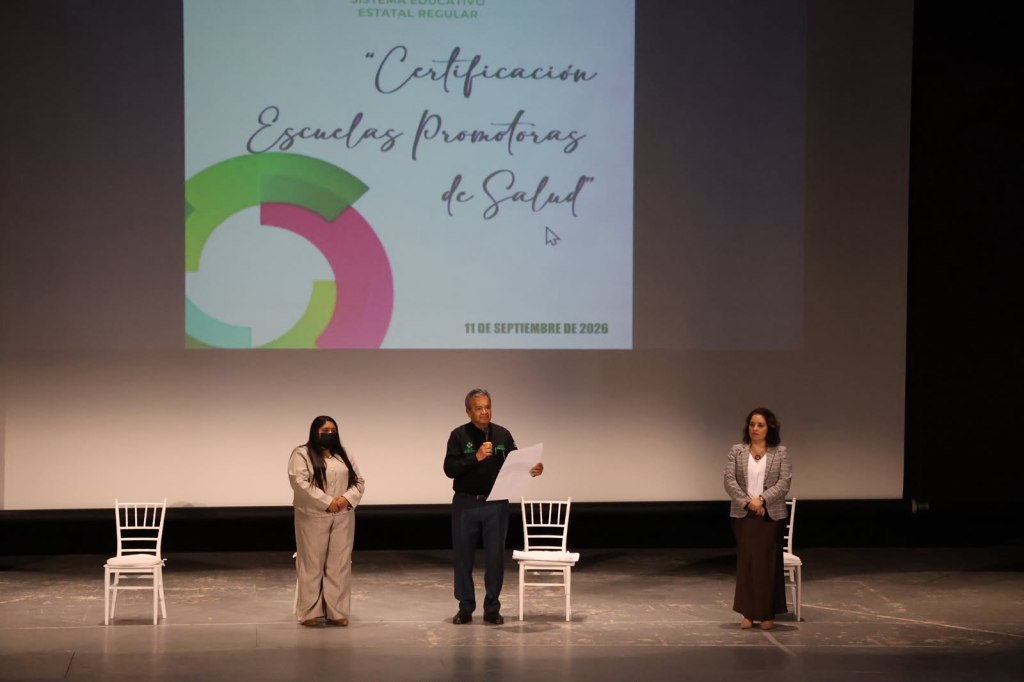 105 ESCUELAS DEL SEER RECIBEN CERTIFICACIÓN COMO PROMOTORAS DE&nbsp;SALUD