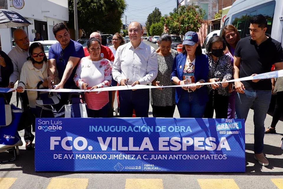 Trabajo sin pausa por la Capital; Galindo entrega nuevas&nbsp;calles