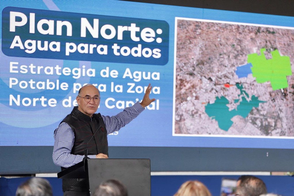 Inversión histórica fortalecerá el abasto de agua en la zona norte de la capital