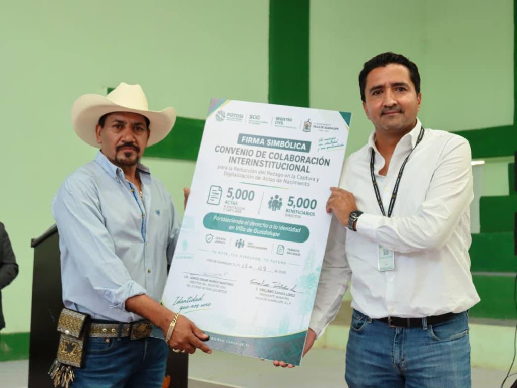 REGISTRO CIVIL ACERCA TRÁMITES GRATUITOS A LOS 59&nbsp;MUNICIPIOS