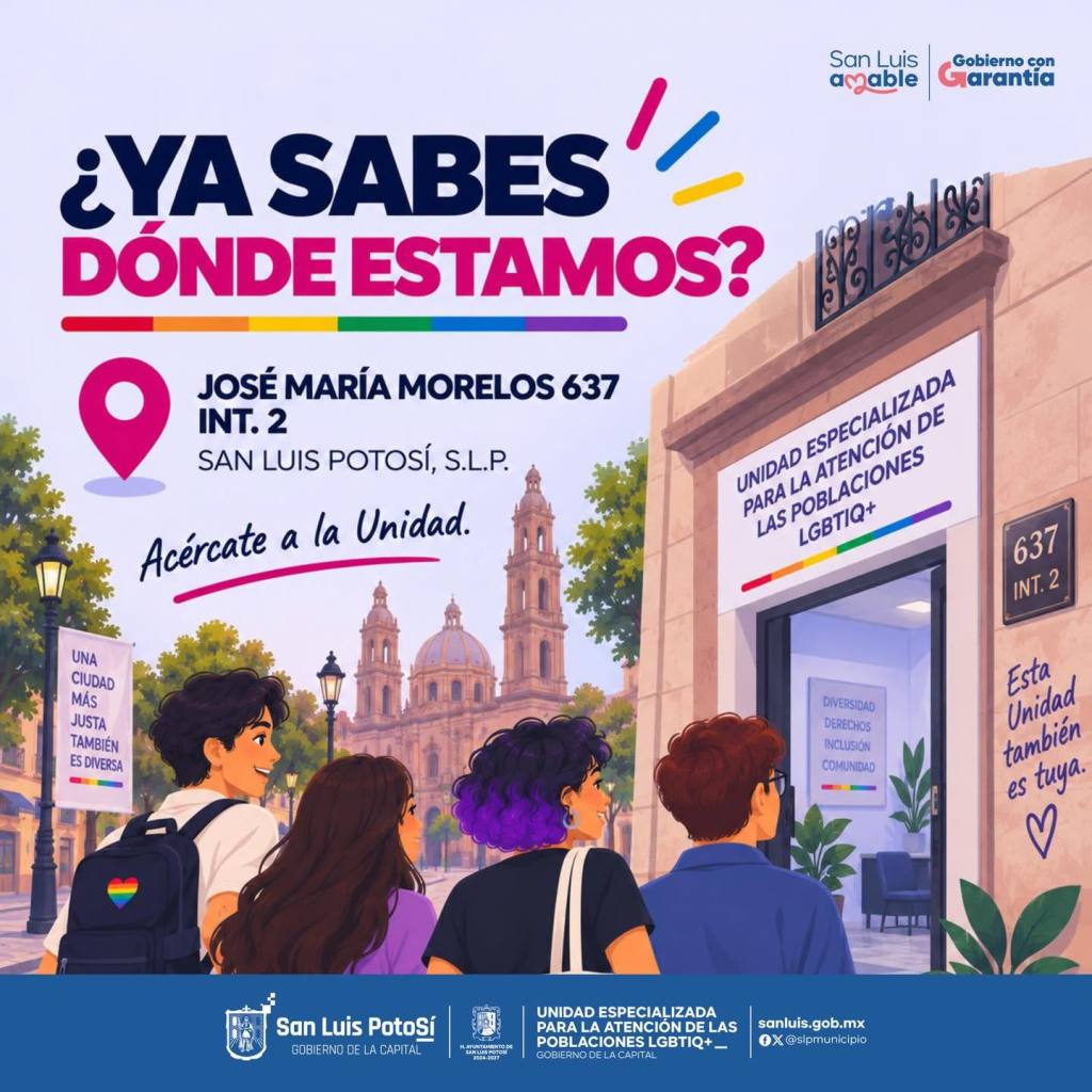 Exhorta Unidad Especializada para la Atención de las Poblaciones LGBTIQ+, sumarse a acciones a favor de estos&nbsp;sectores
