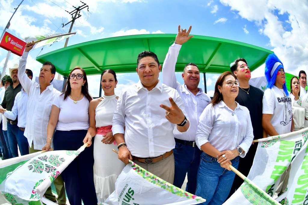 EL GOBERNADOR RICARDO GALLARDO ARRANCA LA NUEVA REDMETRO EN&nbsp;RIOVERDE