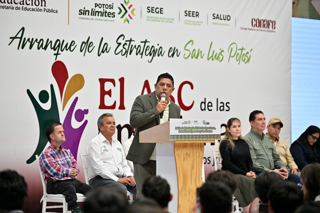 EL GOBERNADOR RICARDO GALLARDO, COMPROMETIDO CON LA SALUD MENTAL Y EMOCIONAL DE JÓVENES&nbsp;POTOSINOS