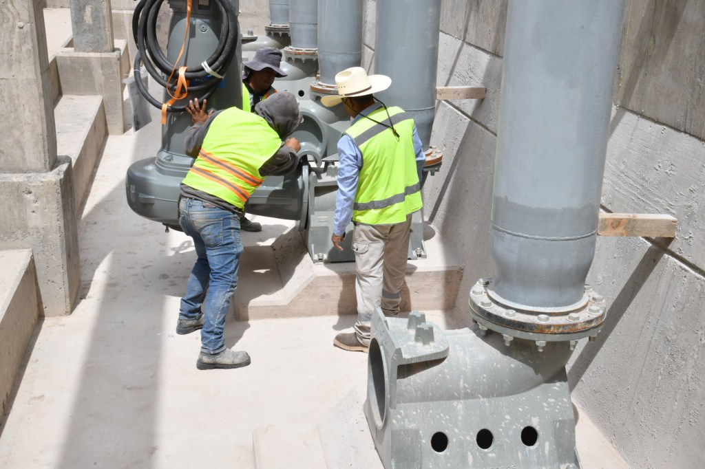 EN SU ETAPA FINAL, COLECTOR PLUVIAL EN PRIVADAS DE LA HACIENDA INICIA EQUIPAMIENTO DE SISTEMA DE REBOMBEO