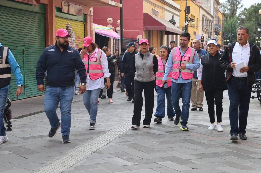 Gobierno Municipal con el programa Capital al 100, realiza mejoras en el primer cuadro de la&nbsp;ciudad