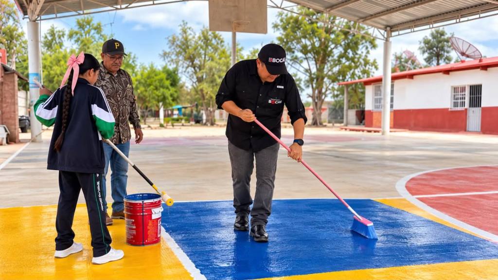 Gobierno Municipal lleva obras y acciones hasta la comunidad de La Manta en&nbsp;Bocas
