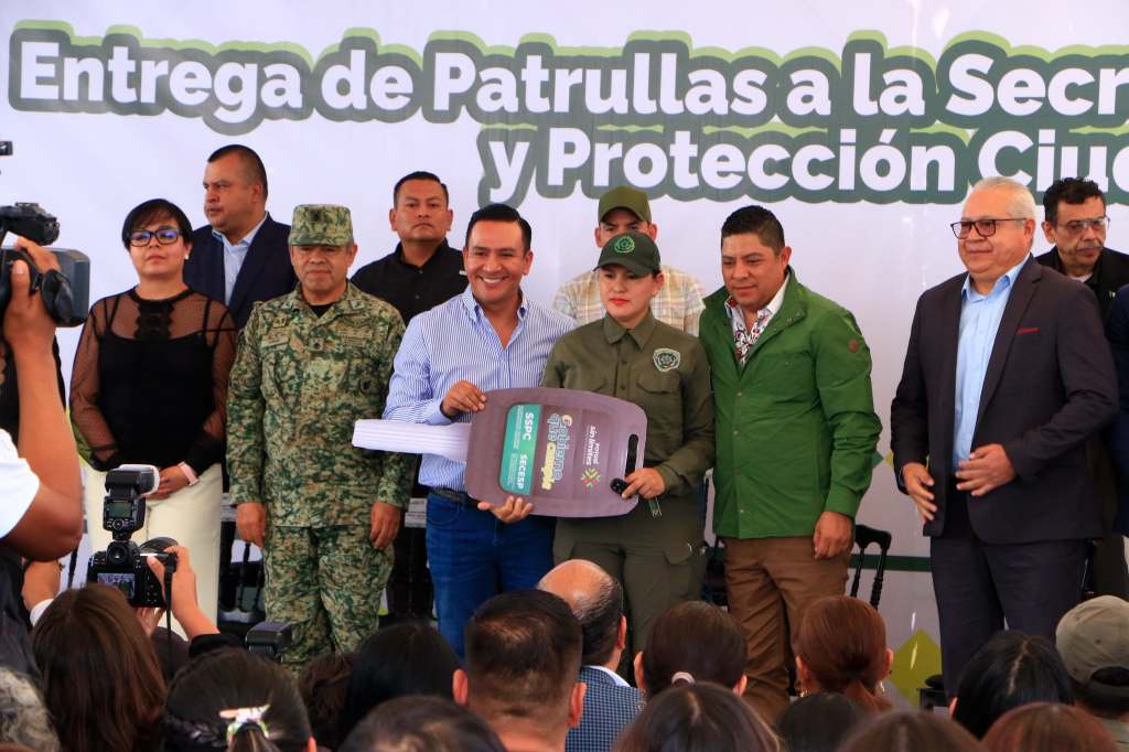 MÁS PATRULLAS PARA LA GUARDIA CIVIL ESTATAL FORTALECEN LA SEGURIDAD EN LOS MUNICIPIOS