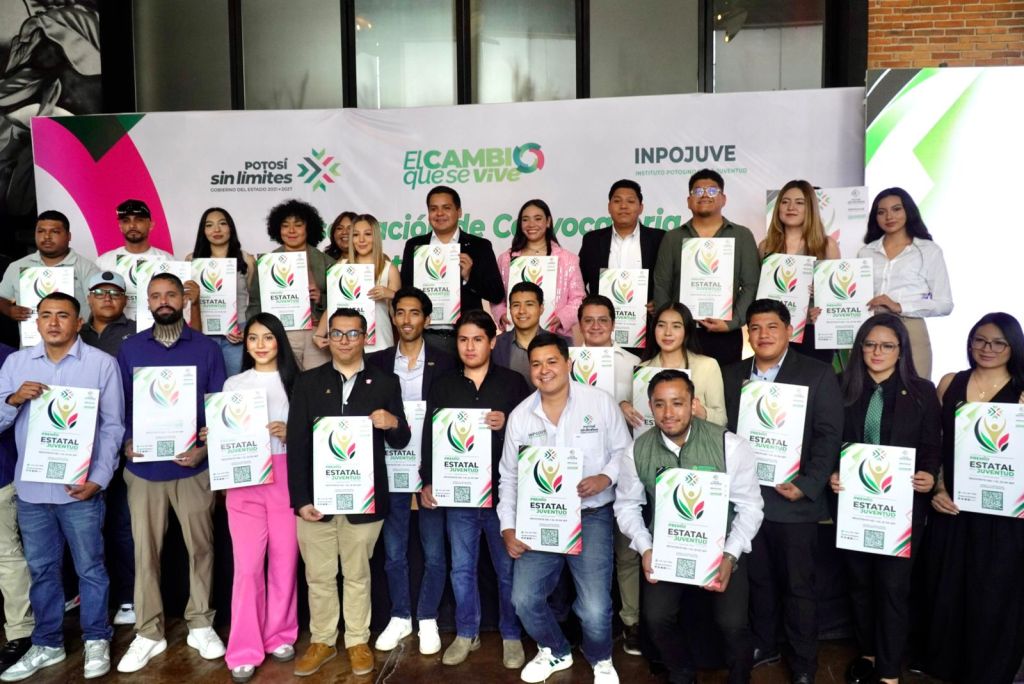 PREMIO ESTATAL DE LA JUVENTUD 2026 ENTREGARÁ 50 MIL PESOS A GANADORES