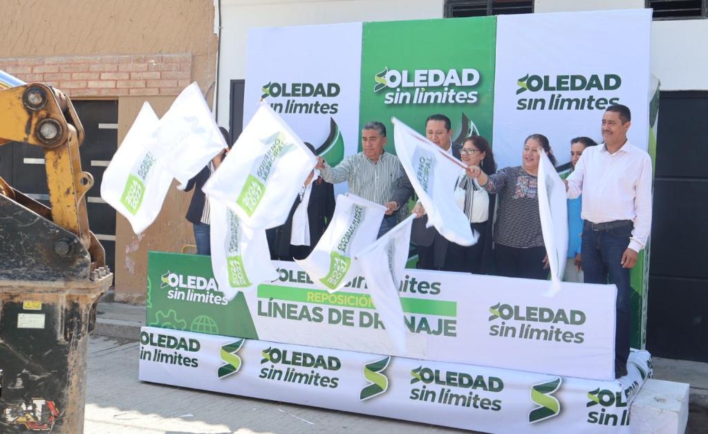 ALCALDE JUAN MANUEL NAVARRO INICIA OBRA DE REPOSICIÓN DE DRENAJE EN COLONIA SAN FRANCISCO, PARA EL FORTALECIMIENTO HIDRÁULICO