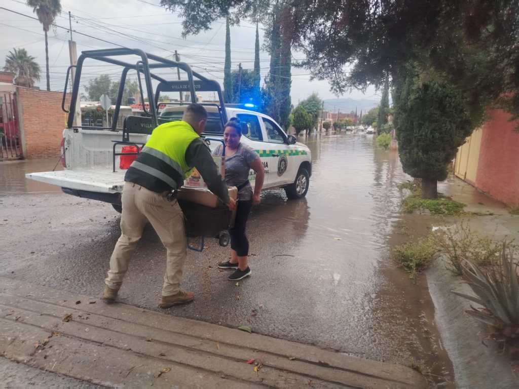 VILLA DE POZOS MANTIENE OPERATIVO PERMANENTE ANTE INTENSAS&nbsp;LLUVIAS