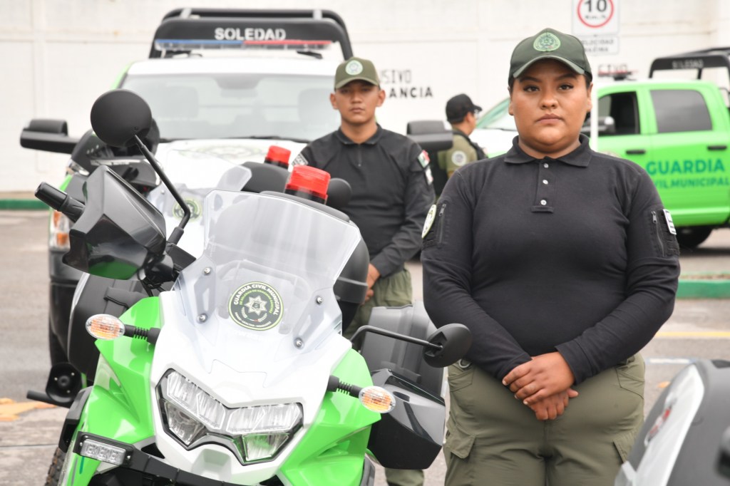 NUEVAS PATRULLAS Y MOTOCICLETAS AMPLÍAN COBERTURA Y CAPACIDAD OPERATIVA DE LA GCM DE SOLEDAD