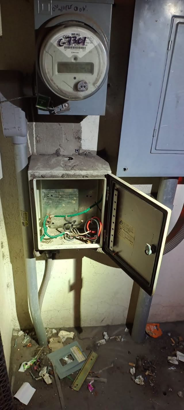 Gobierno Municipal detecta vandalismo que afecta alumbrado público
