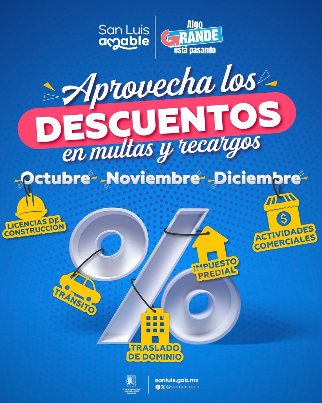 Gobierno Municipal de San Luis Capital arranca campaña de descuentos