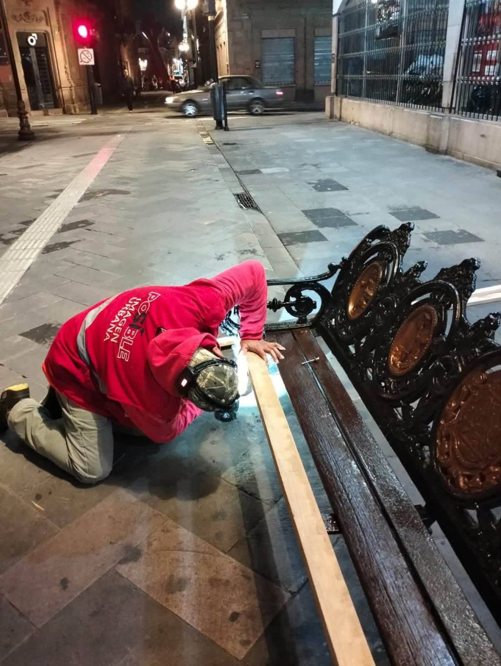 Gobierno Municipal mantiene de noche el trabajo para mejorar la imagen urbana de San Luis&nbsp;Capital