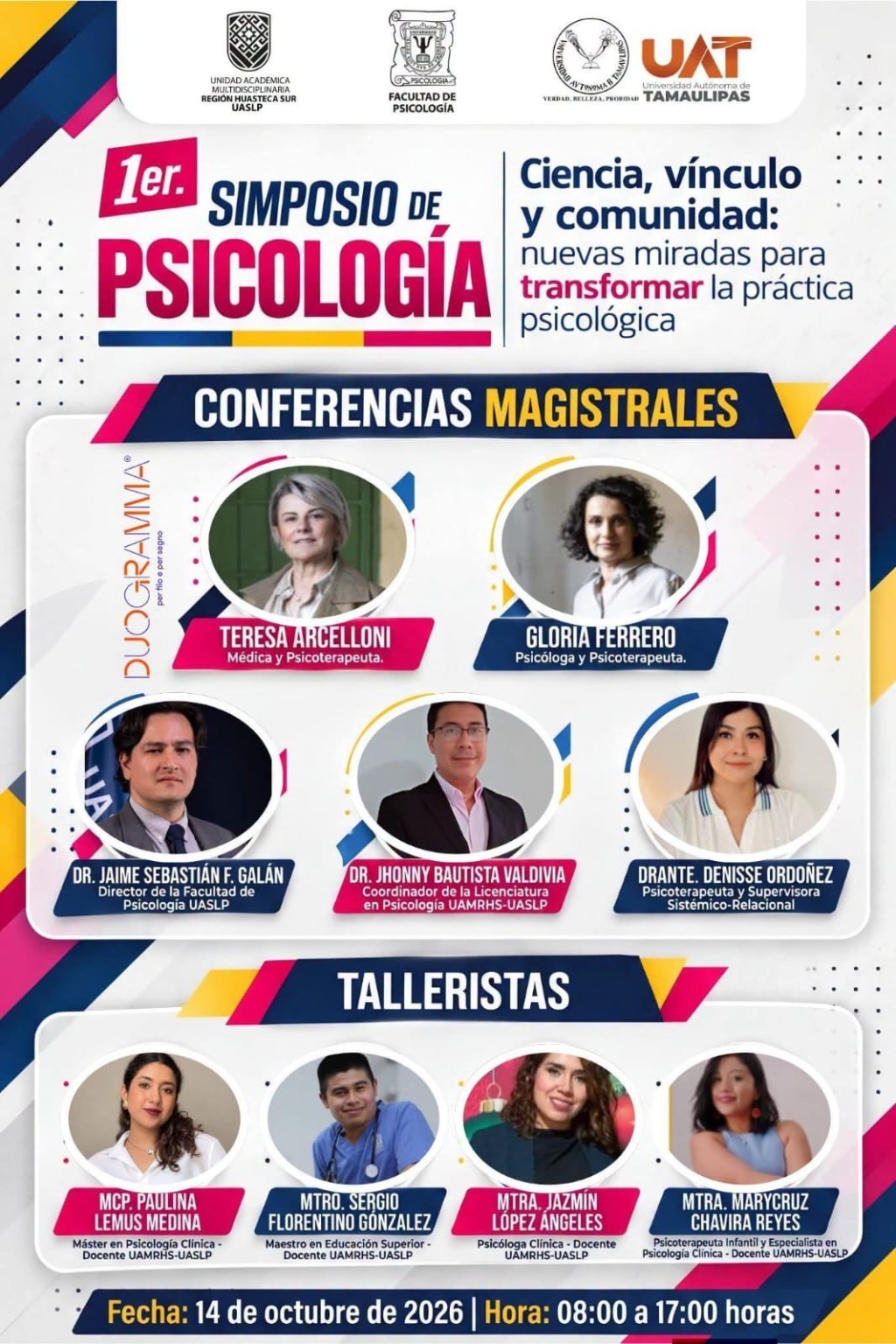Especialistas de Italia participarán en simposio de Psicología de la UAMRHS UASLP