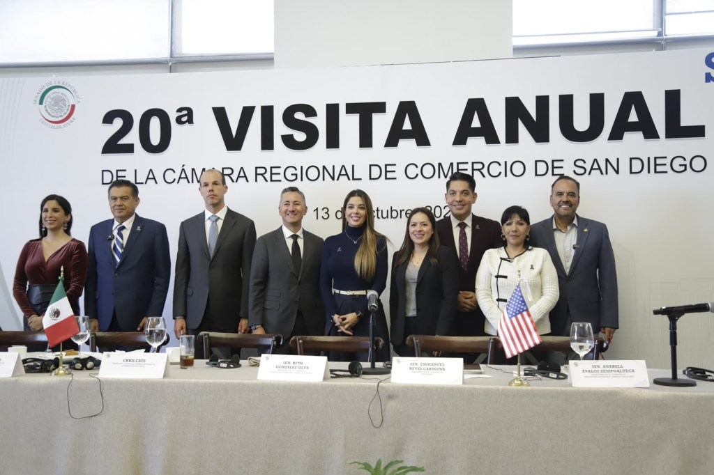 RUTH GONZÁLEZ FORTALECE DIÁLOGO CON EMPRESARIOS DE SAN DIEGO SOBRE RETOS DE LA REGIÓN FRONTERIZA