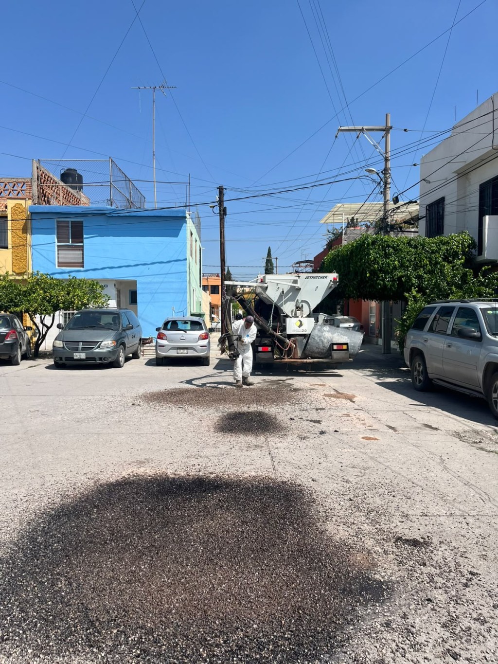 Atiende Obras Públicas reportes ciudadanos y prioriza reparación de baches en San Luis&nbsp;Capital