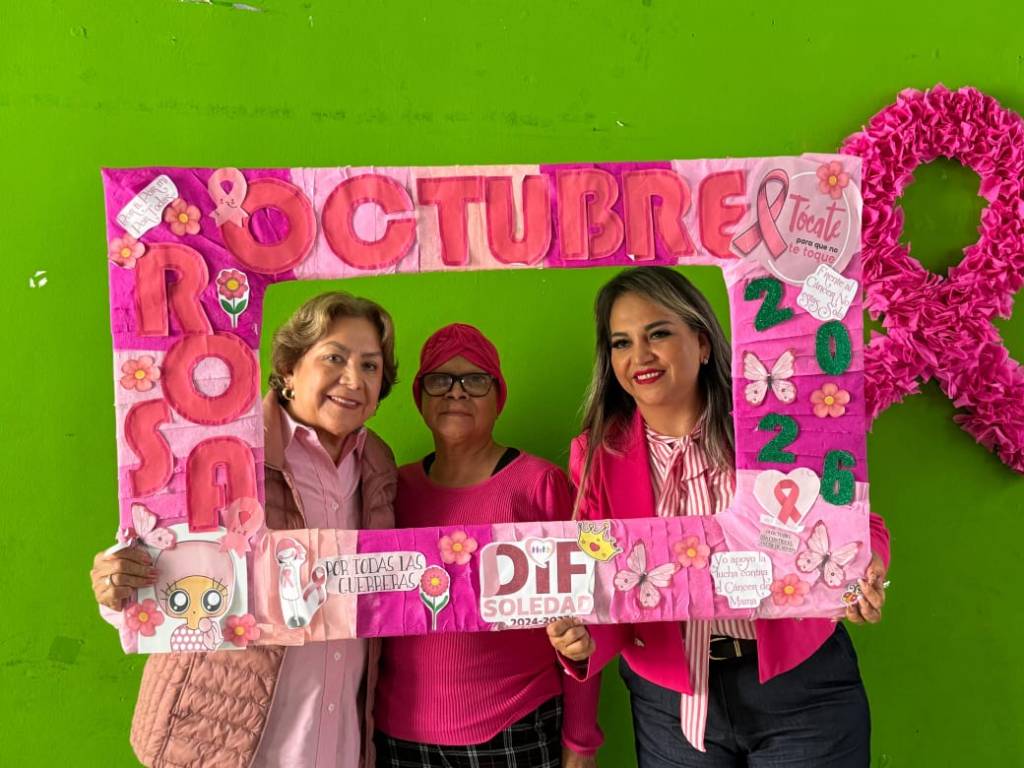 DIF MUNICIPAL DE SOLEDAD REFUERZA LLAMADO A LA ACTUACIÓN OPORTUNA FRENTE AL CÁNCER DE MAMA 