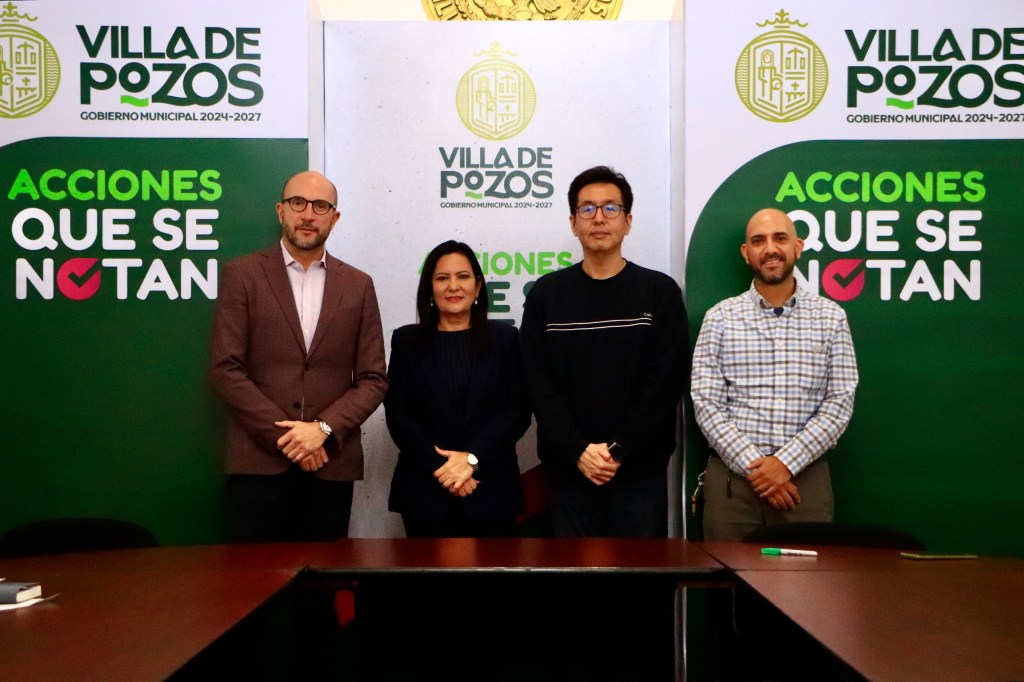VILLA DE POZOS IMPULSA LOS LAZOS DE COLABORACIÓN CON LA INICIATIVA PRIVADA