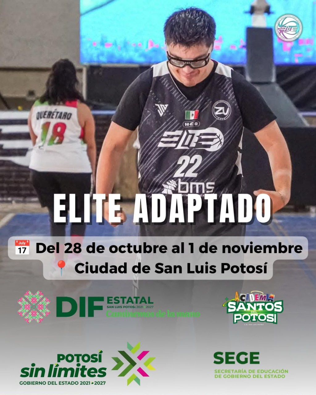 SAN LUIS POTOSÍ SERÁ SEDE DEL TORNEO NACIONAL ELITE FEST DOWN 2026