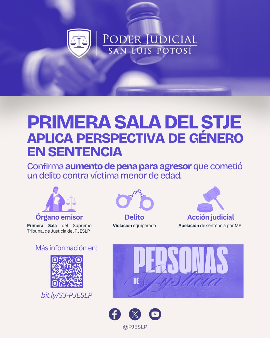 PRIMERA SALA DEL SUPREMO TRIBUNAL DE JUSTICIA RESUELVE SENTENCIA CON PERSPECTIVA DE GÉNERO E INTERÉS SUPERIOR DE LA&nbsp;NIÑEZ
