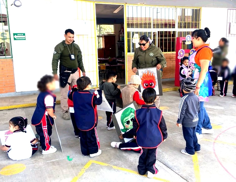 PROMUEVE UAVI ESPACIOS SIN VIOLENCIA CON “ESCUELA SEGURA” EN PREESCOLAR DE SAN FRANCISCO DE&nbsp;ASÍS