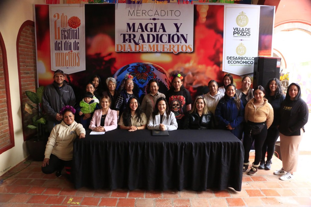 VILLA DE POZOS FORTALECE EL COMERCIO LOCAL Y MANTIENE VIVAS LAS TRADICIONES CON MERCADITO DE DÍA DE&nbsp;MUERTOS