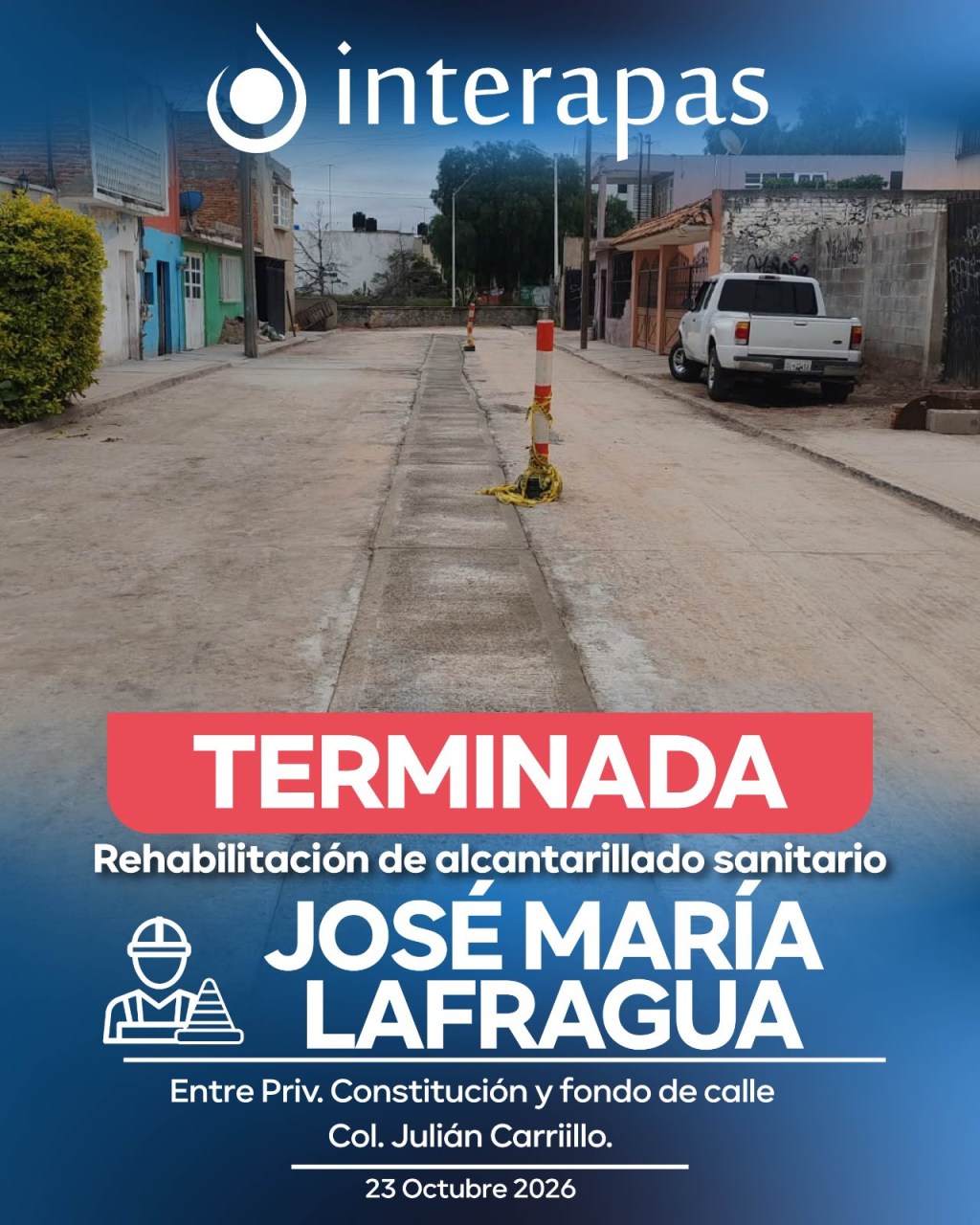 Amplían renovación en José María La Fragua