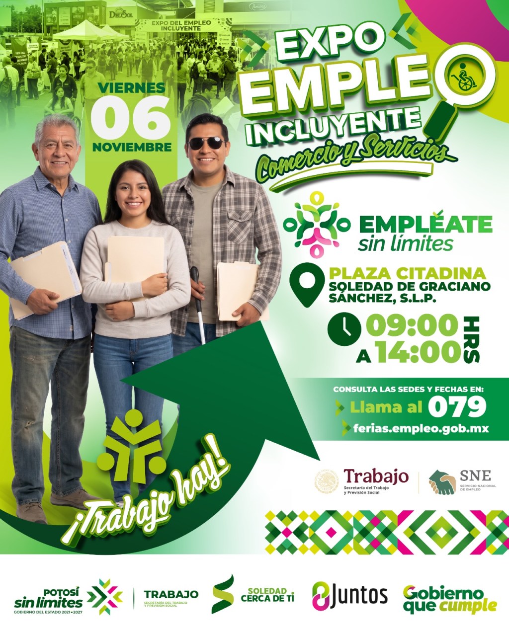 CON LA PARTICIPACIÓN DE 40 EMPRESAS, MUNICIPIO DE SOLEDAD PREPARA MEGA EXPO EMPLEO DE SERVICIOS E INCLUSIÓN