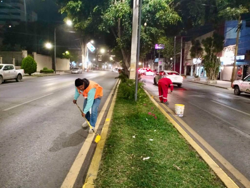 Gobierno de la Capital refuerza seguridad vial en avenida Carranza