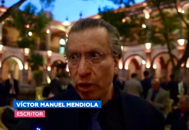Subraya escritor premiado en Latinoamérica, Víctor Manuel Mendiola, acciones del Alcalde, Enrique Galindo en materia cultural